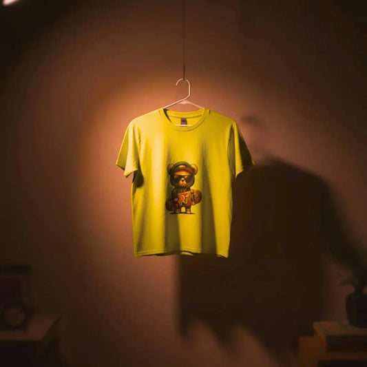 Yellow T-shirt yellow shirt 